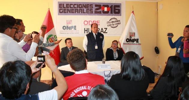  ODPE Huaraz insta a electores a corroborar si salieron sorteados para miembros de mesa