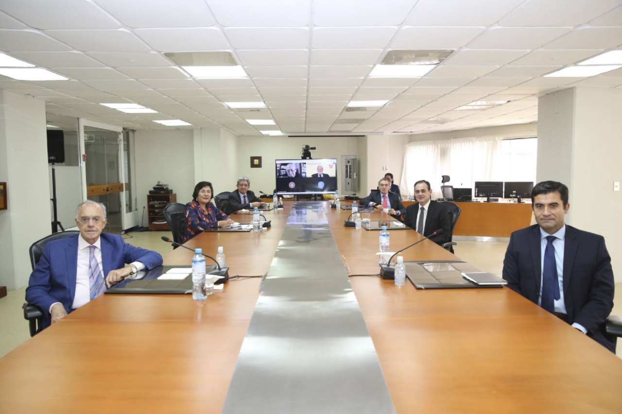 Miembros del TC se reunieron con misión de observadores de la OEA