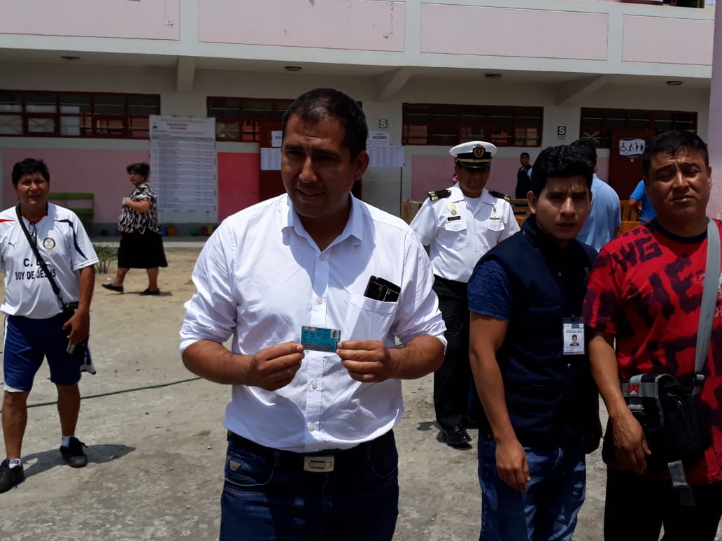  Candidato Juan Carlos Morillo  denuncia cédulas “marcadas” en Yungay, Caraz y Chimbote