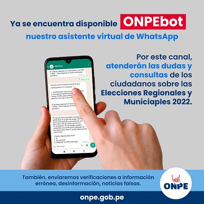 Onpe habilita módulo para conocer local de votación y si el ciudadano ejercerá el cargo de miembro de mesa 