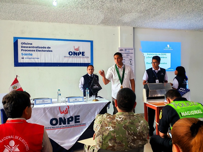 ONPE instala siete oficinas descentralizadas en Áncash para las Elecciones Generales 2026