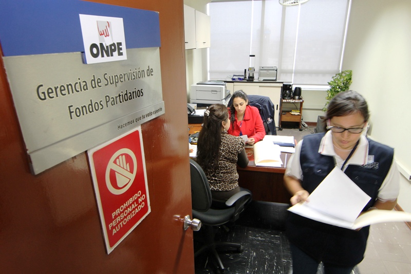 Onpe precisa plazos para que organizaciones políticas entreguen información financiera