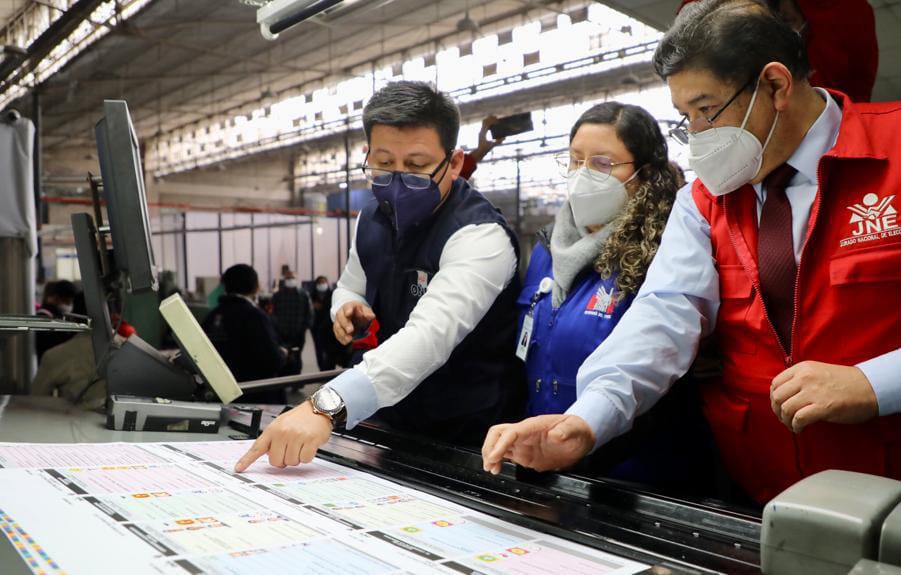 Onpe inicia impresión de más de 43 millones de cédulas de sufragio 