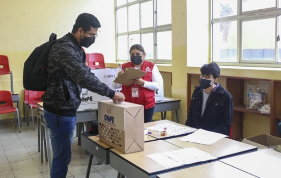 Uso de mascarillas en locales de votación será opcional, anunció la ONPE
