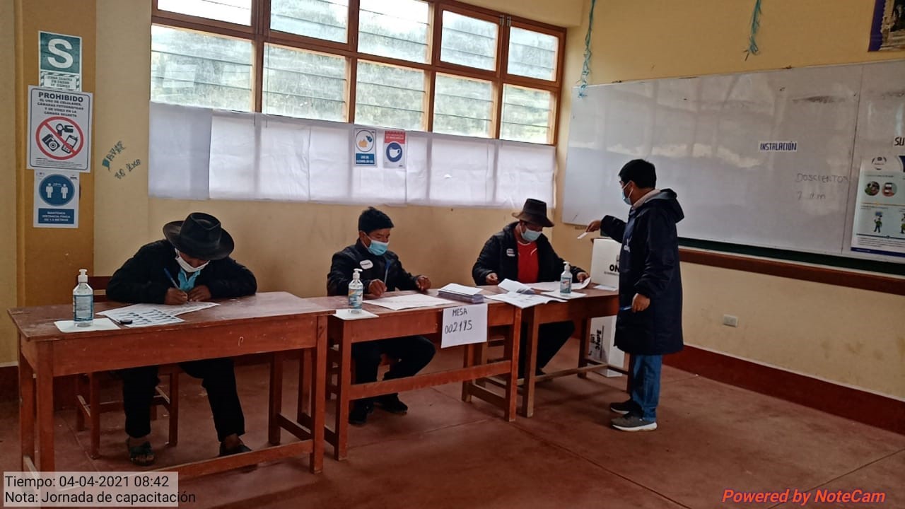 ONPE facilitará el voto a más de 700 mil electores en estado de pobreza y pobreza extrema  