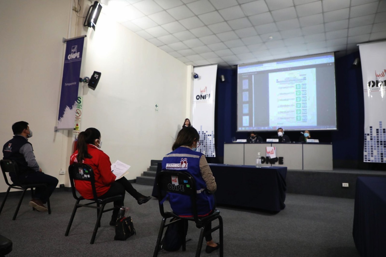 Onpe presentó diseño de cédula de sufragio para Consulta Popular de Revocatoria 2021