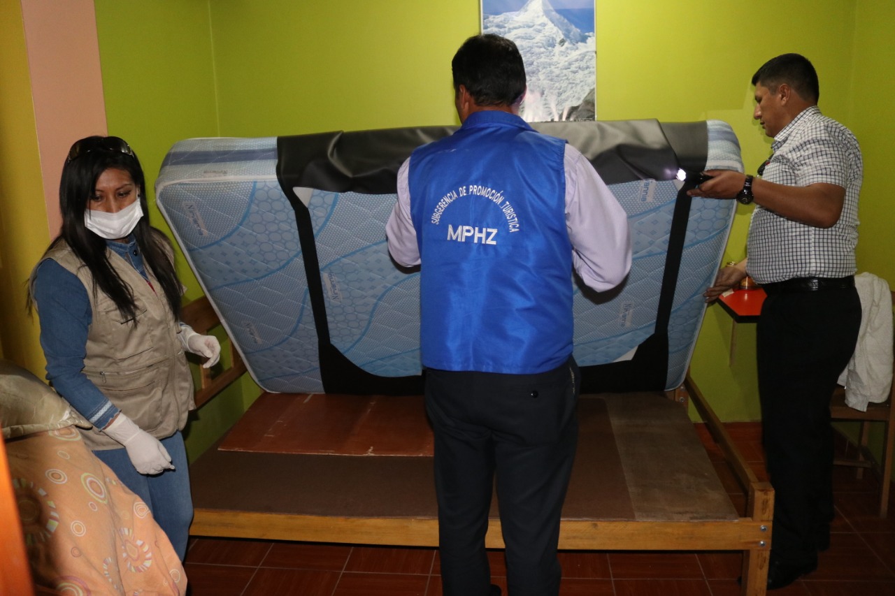 Municipalidad de Huaraz participó en megaoperativo a hoteles y agencias de viaje