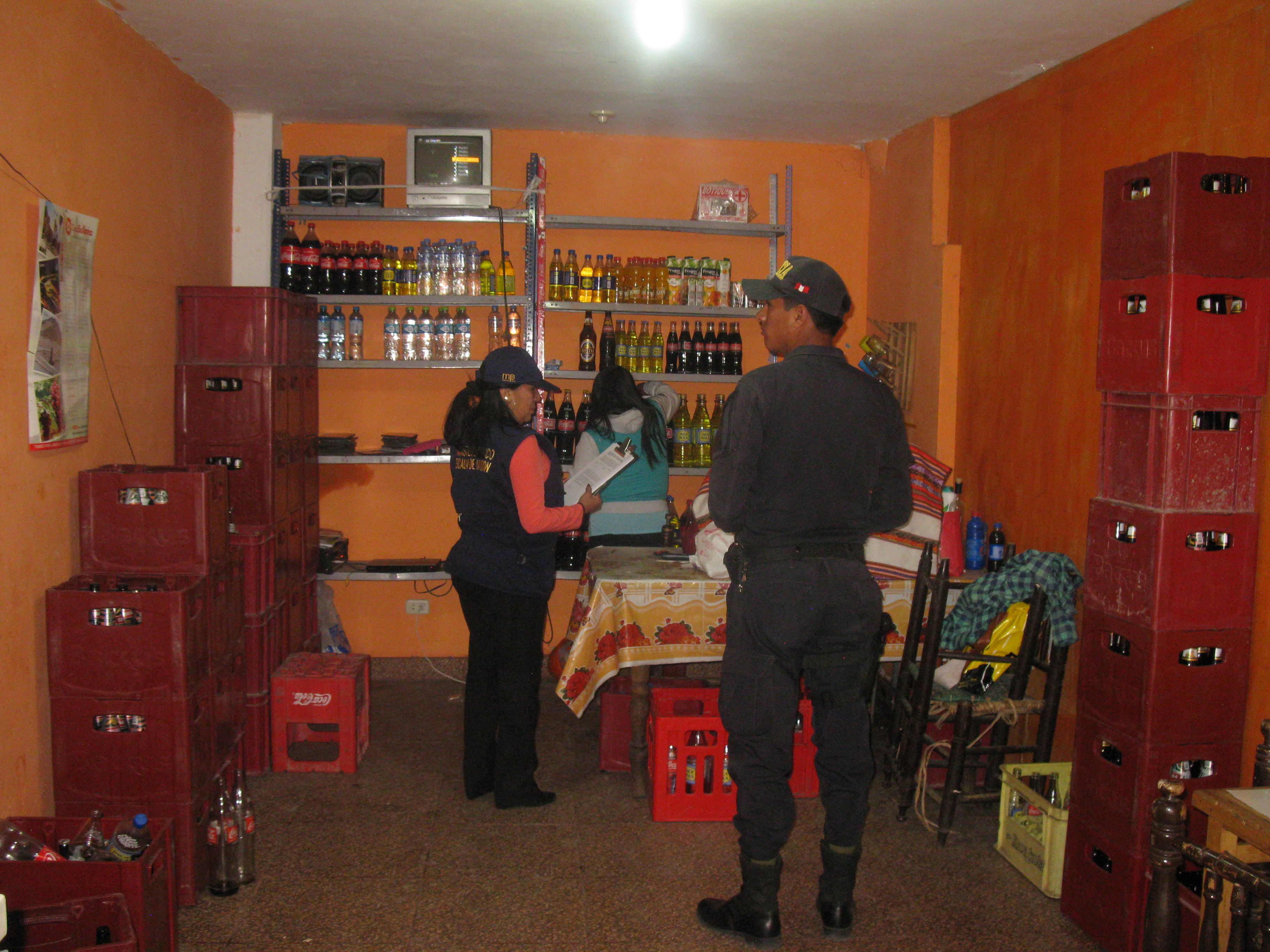 Carhuaz: Fiscalía de Familia realizó operativo en bares de Shilla y Amashca