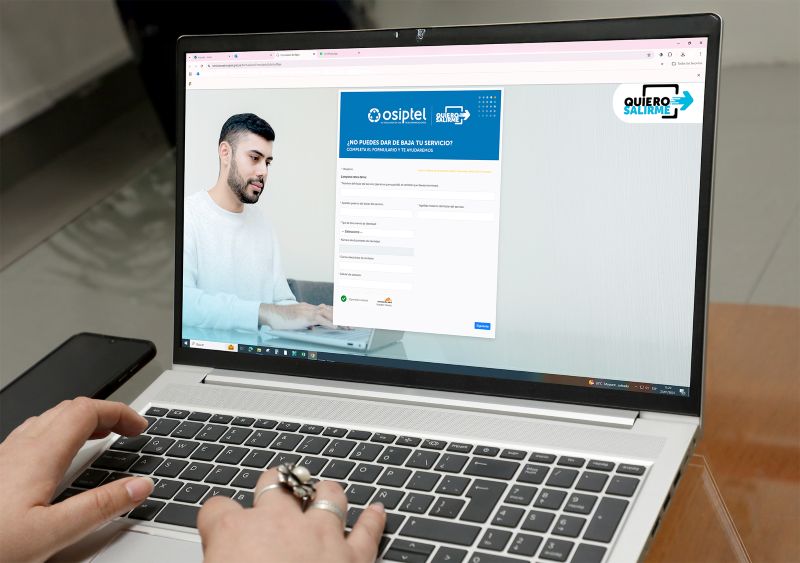 Osiptel habilita formulario digital para ayudar a usuarios en la baja de sus servicios de telecomunicaciones