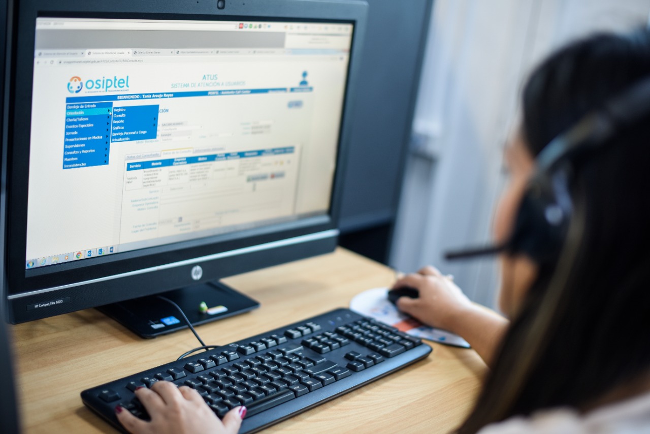 Osiptel realizó más de 840 supervisiones a canales de atención digital de operadoras 