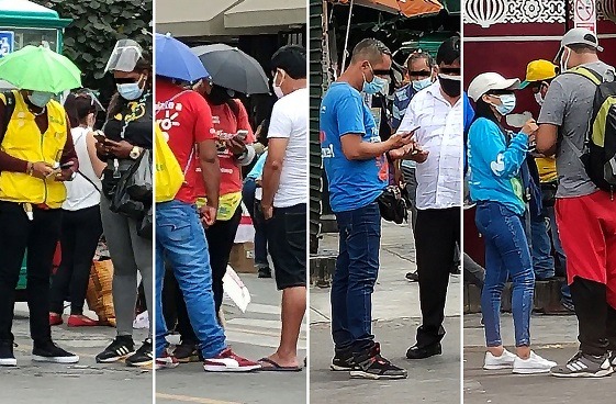 Osiptel alerta sobre riesgos de adquirir líneas móviles prepago a vendedores ambulantes 