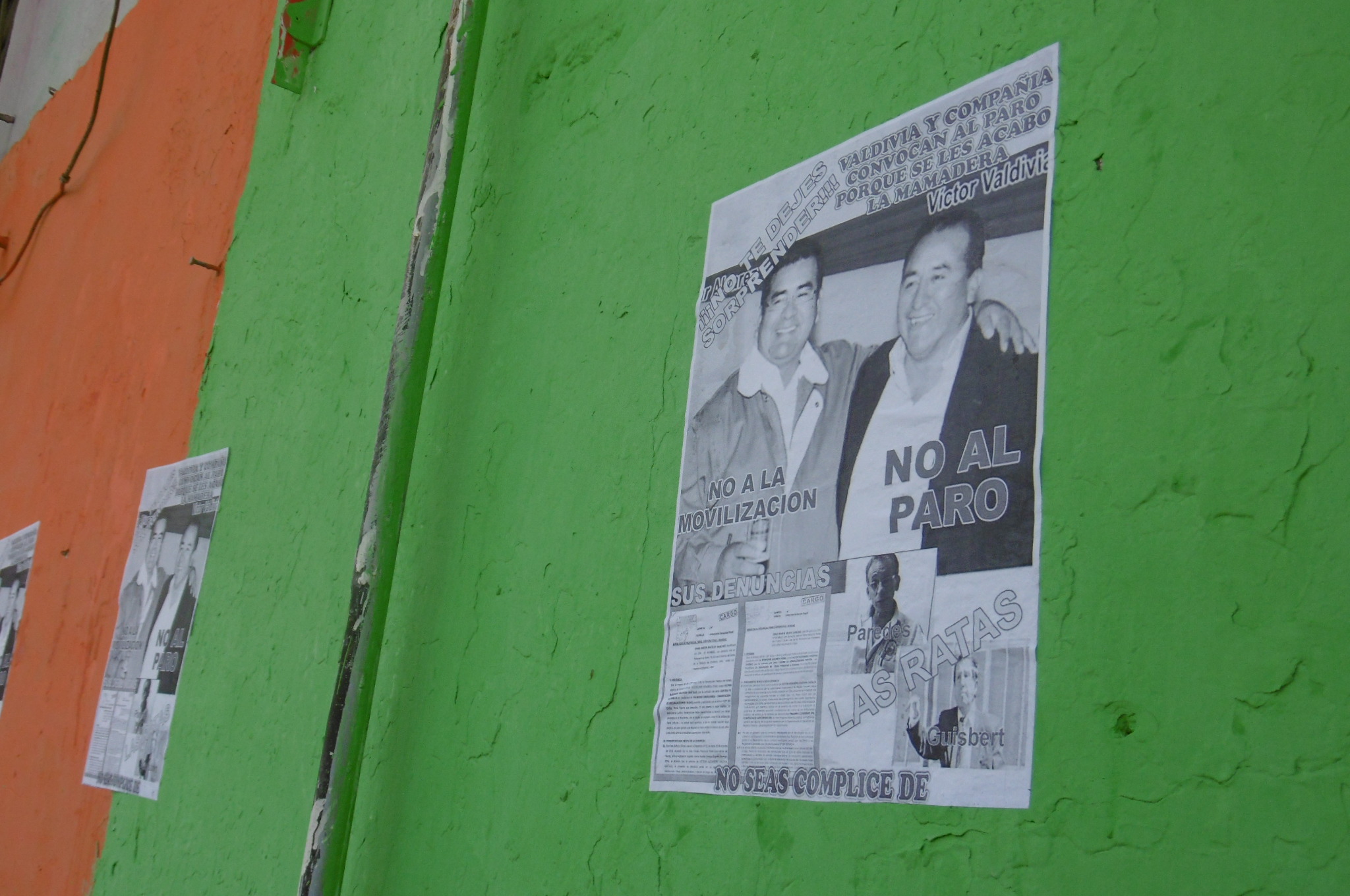 Realizan campaña contra dirigente del comité de lucha anticorrupción de Áncash