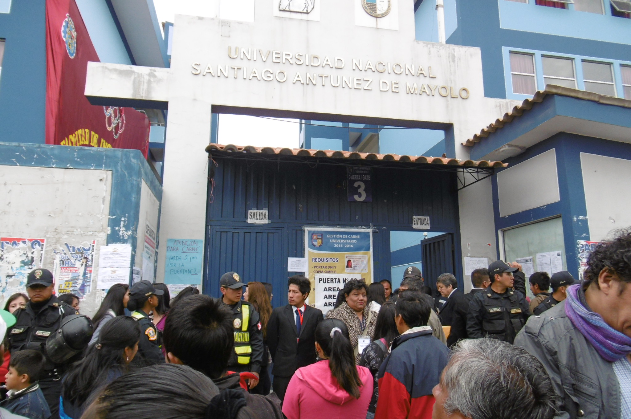 Unasam: más de dos mil postulantes rinden examen para 608 vacantes