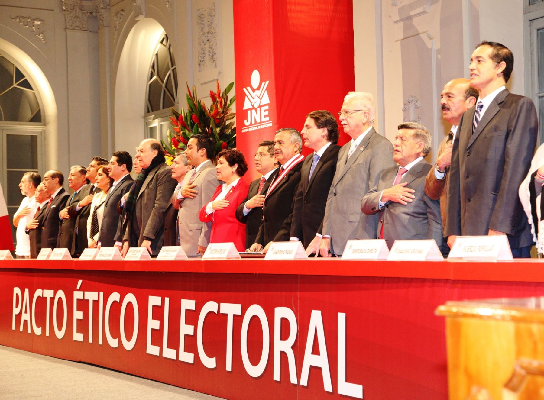 Elecciones: en diciembre partidos políticos firmarán Pacto Ético para garantizar campaña limpia