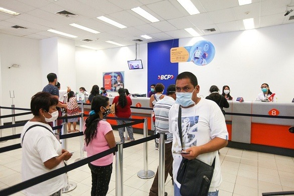 Pago del subsidio económico de S/ 380 llegó al 34% de las 2.7 millones de familias