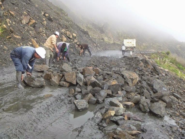 Distrito de Pallasca queda aislado por lluvias y deslizamiento de lodo