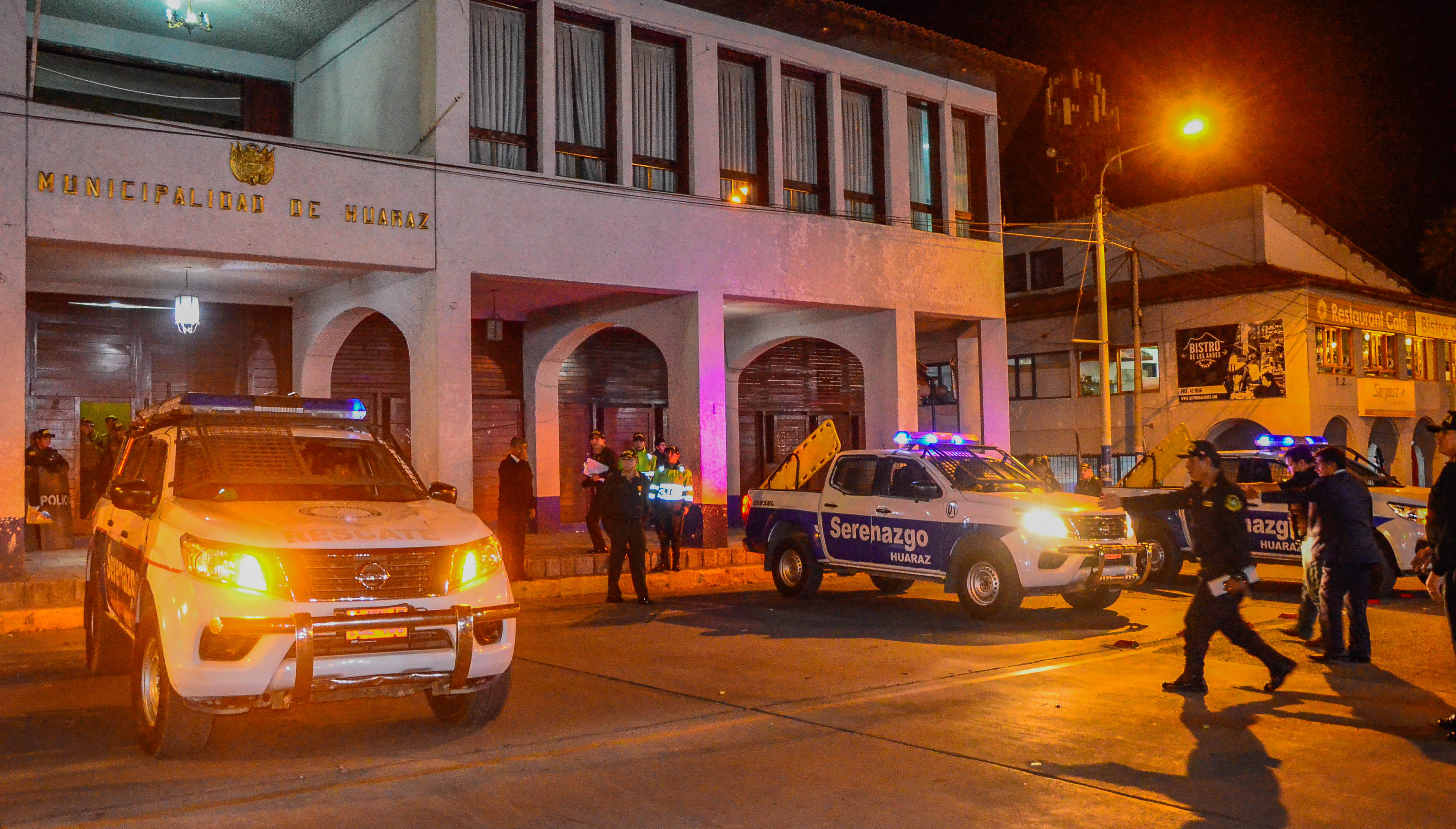 Se inició el patrullaje integrado contra la inseguridad en la ciudad de Huaraz
