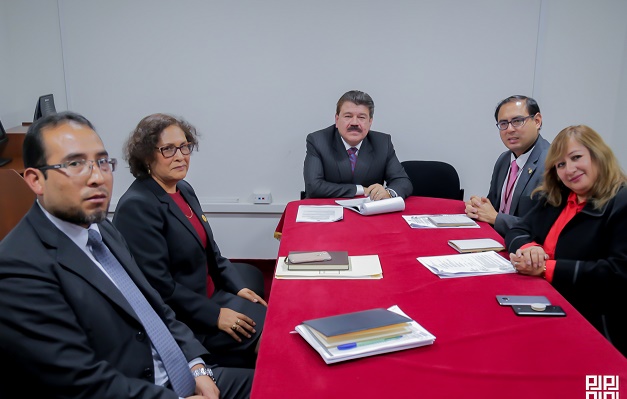 Presidente de Corte de Áncash se reunió con Equipo Distrital de Nueva Ley Procesal del Trabajo