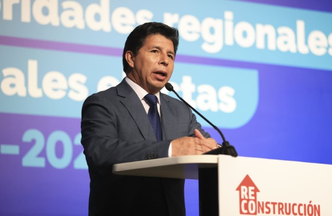 Presidente Castillo: “Pretenden dinamitar la democracia en base a calumnias” 