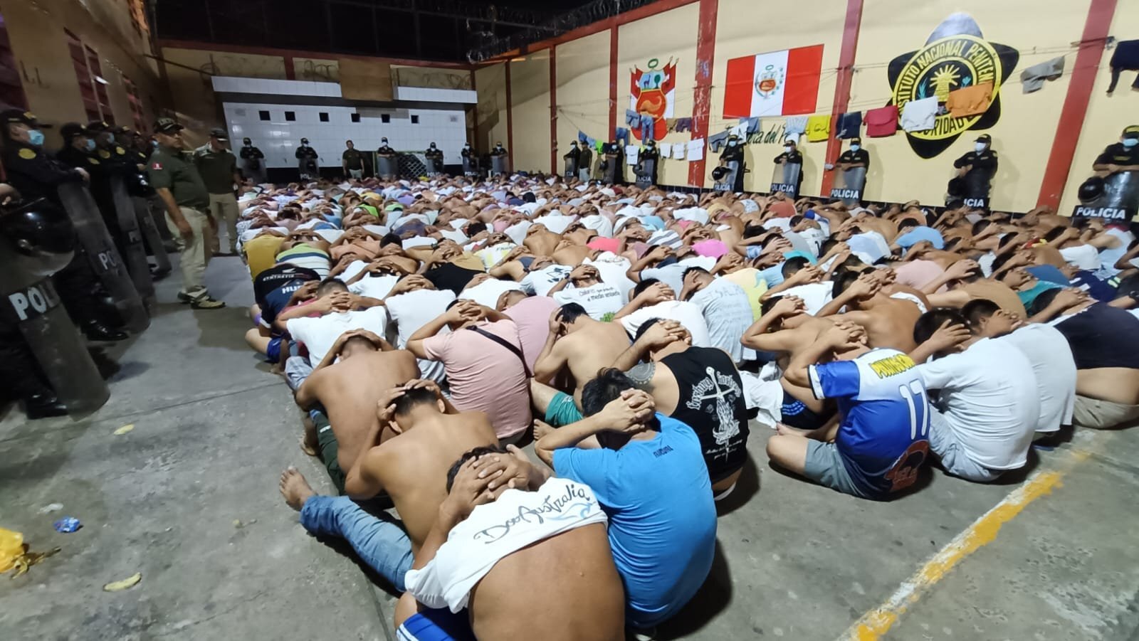  Minjusdh lidera megaoperativos de requisa en los 68 penales del país