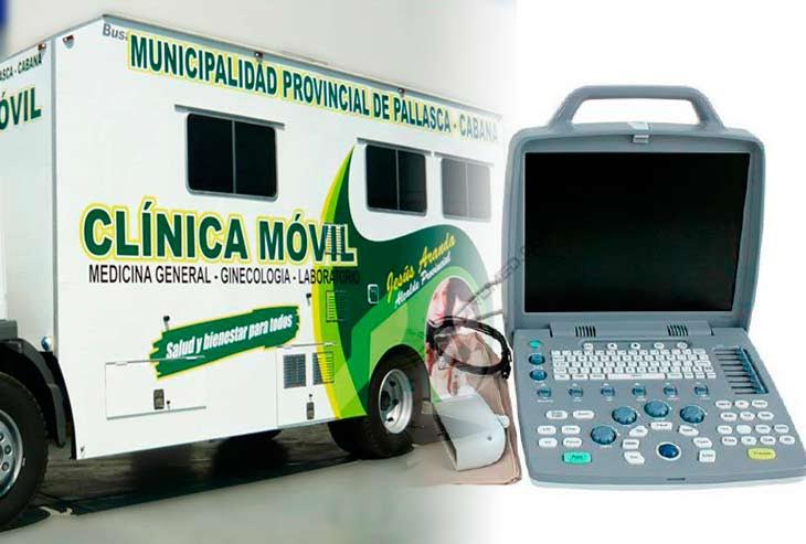  Denuncian la pérdida del ecógrafo de la clínica móvil municipal de Pallasca