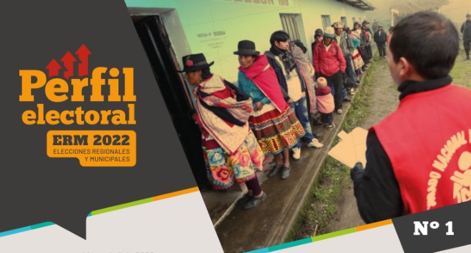 JNE presenta “Perfil Electoral” sobre elecciones regionales y municipales 2022