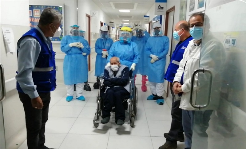 Chimbote: pescador de 104 años recibe alta médica tras vencer al covid-19