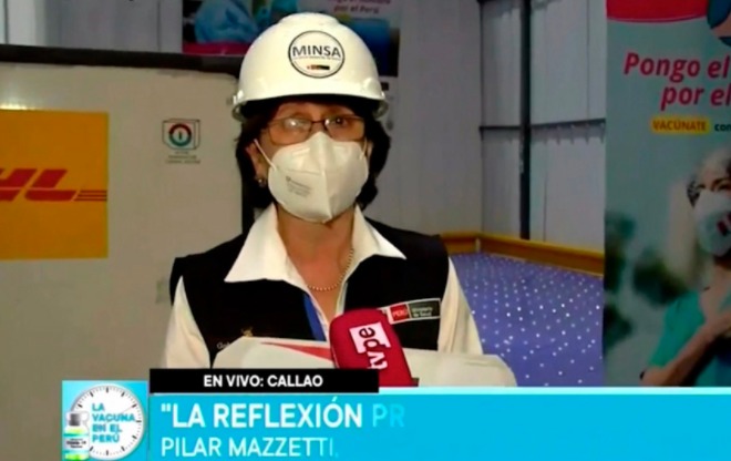 Mazzetti: “Llegada de vacunas marca un nuevo momento en lucha contra la pandemia”