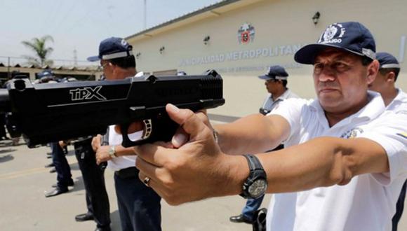 El Congreso aprobó dictamen que autoriza el uso de armas no letales a serenazgo municipal 