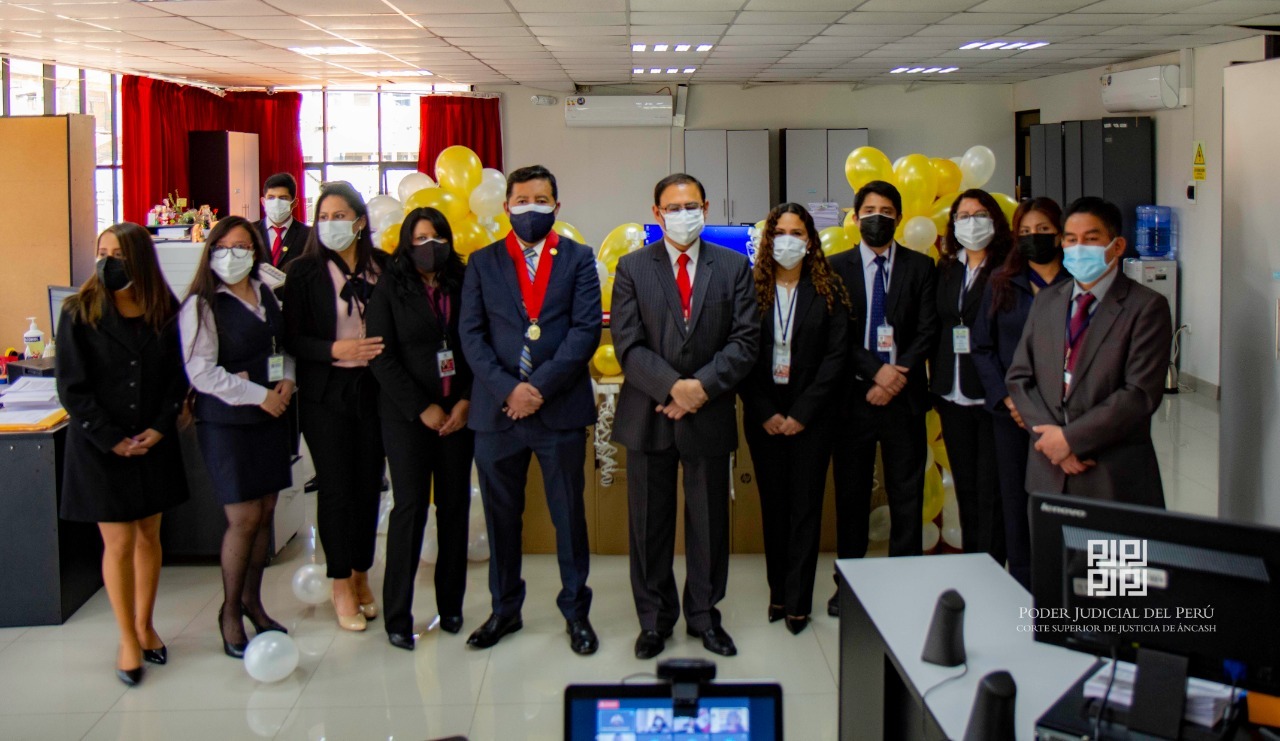 Módulo Laboral de la CSJAN recibe equipos informáticos  