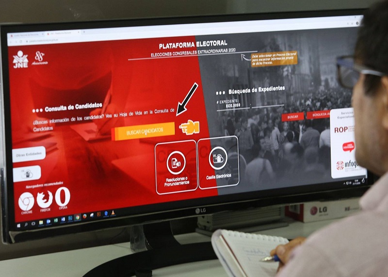 Estas son las plataformas para conocer a los candidatos de estas Elecciones 2020