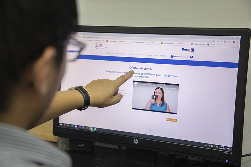 Postulantes de Beca 18 acceden a información relevante sobre calidad de la oferta educativa del país