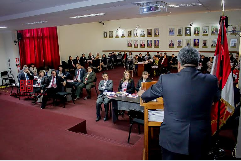 Huaraz: terminó Pleno Jurisdiccional de Corte de Justicia de Áncash