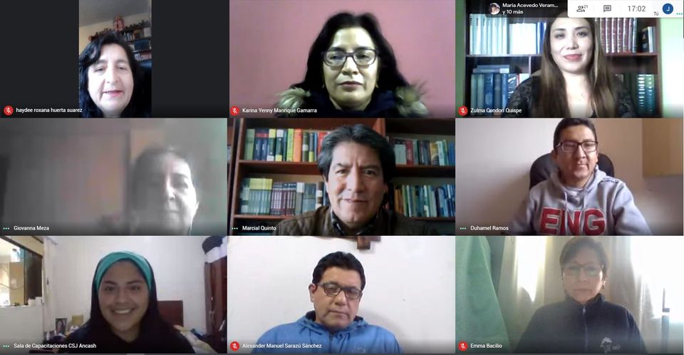 Plenos jurisdiccionales de la Corte de Áncash conformó subcomisiones de trabajo