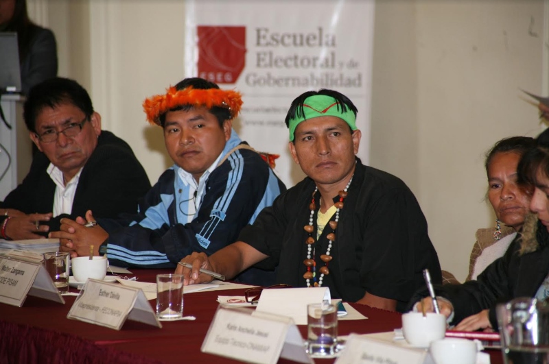 JNE presentó proyecto de ley para fomentar participación indígena