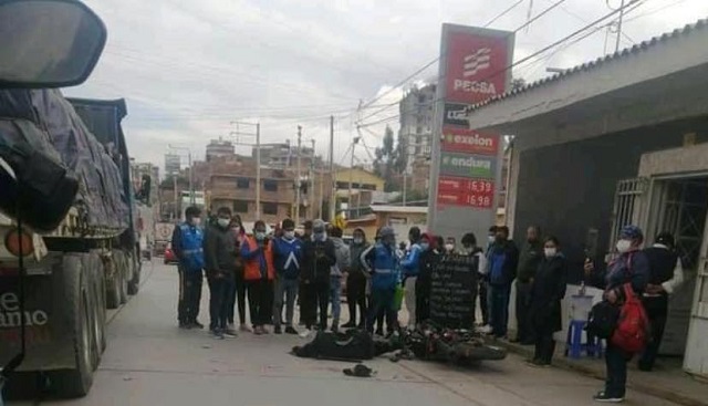 Áncash: suboficial PNP murió atropellado por un tráiler en Huaraz