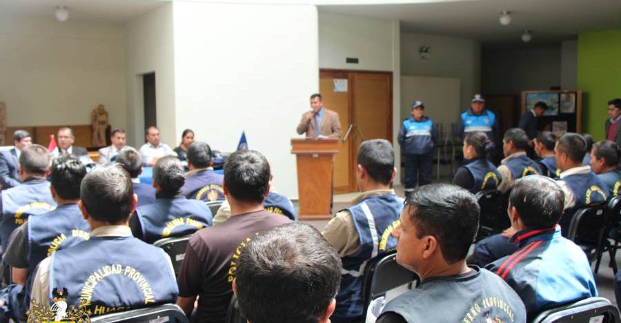 Policías Municipales de Huaraz cuentan con nuevos implementos