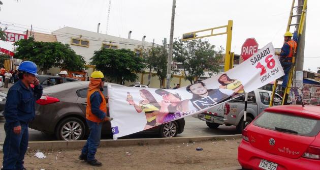 Exhortan a organizaciones políticas a no utilizar postes para campañas electorales