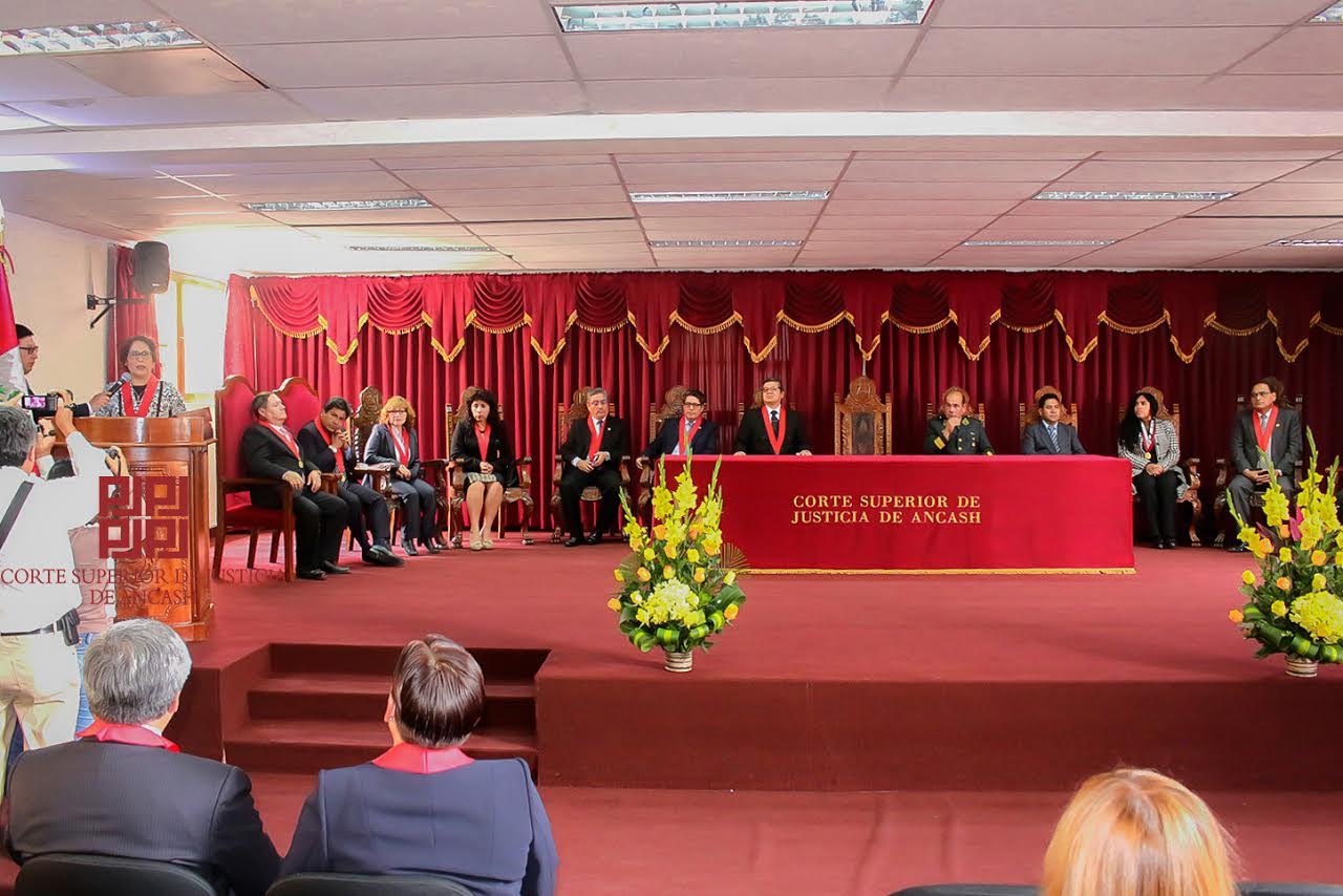 Huaraz: presidenta de Corte de Áncash ratifica una gestión eficaz y transparente