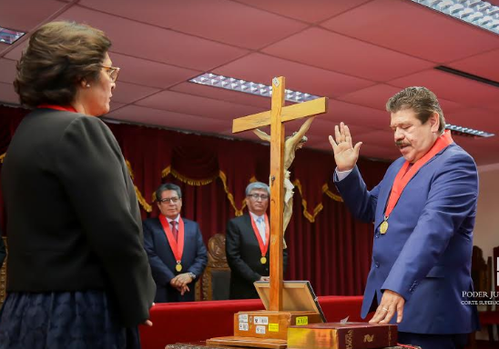 Magistrado García Lizárraga asume presidencia de la CSJAN y se suma a lucha contra la corrupción