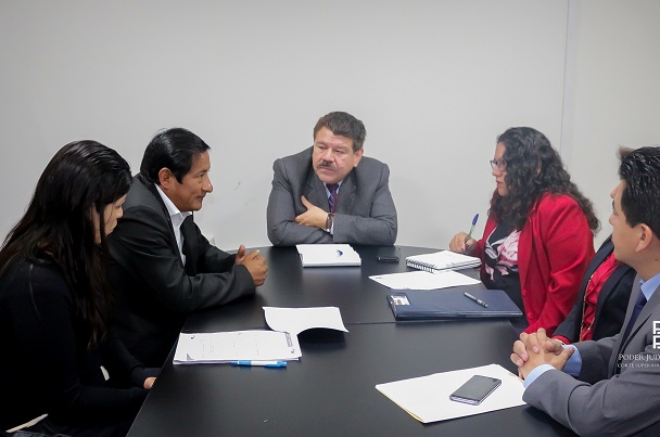 Presidente de Corte de Áncash se reunió con alcalde de  Independencia  
