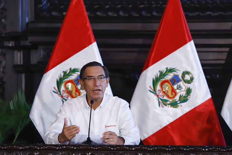Presidente Vizcarra informará sobre medidas que se implementan en quinto día de emergencia