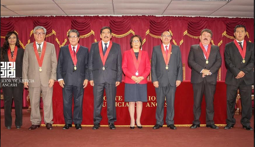 Áncash: presidentes de Jurados Electorales Especiales juramentan ante titular de la Corte de Áncash