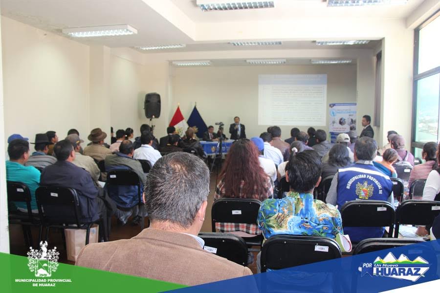  Municipalidad de Huaraz inició Presupuesto Participativo basado en resultados 2017