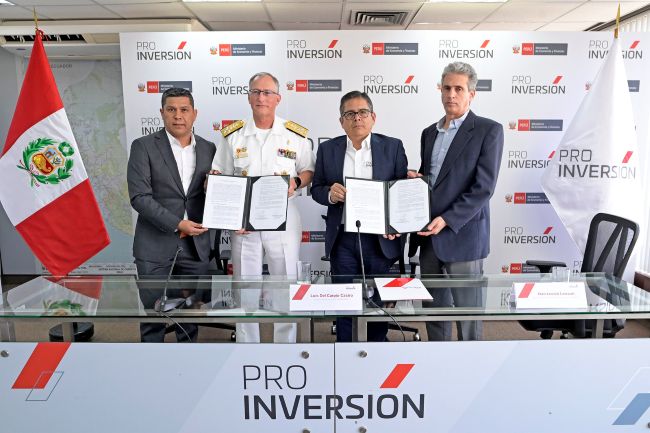 Marina de Guerra ejecutará dos proyectos de Obras por Impuestos por S/ 34.3 millones