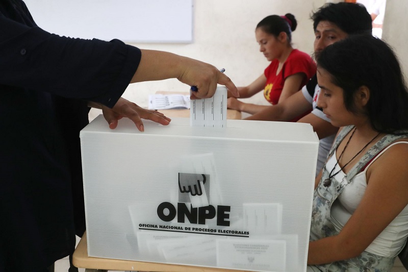 Más de 25.2 millones de peruanos participarán en proceso electoral del 2021