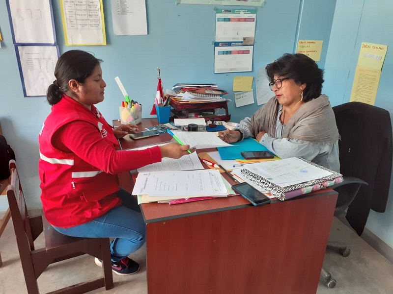 Programa Juntos desarrolló proceso de verificación de compromisos a usuarias de Áncash