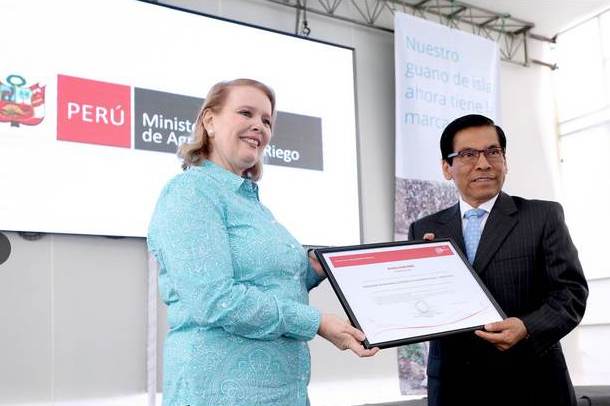 Guano de islas recibe licencia de Marca Perú