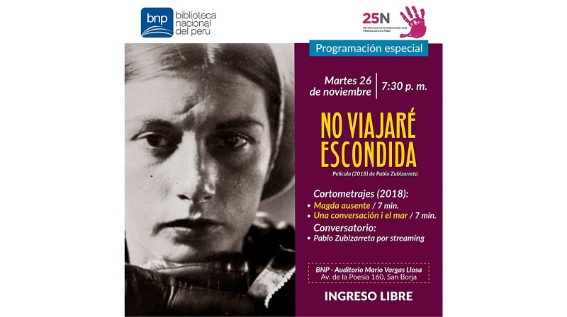 Biblioteca Nacional proyecta películas que destacan el rol femenino