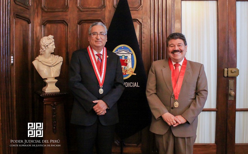 Titular de la CSJAN se reunió con el presidente del Poder Judicial